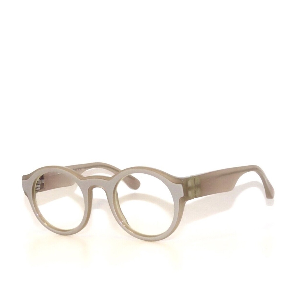 Mykita *Maison Margiela* MMDUAL001 47 D5 Beige Brown Eyeglasses